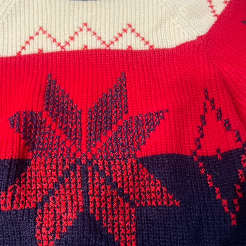 Vintage Knit Sweater Unique Design Rare, Women’s M - Picture 4 of 5